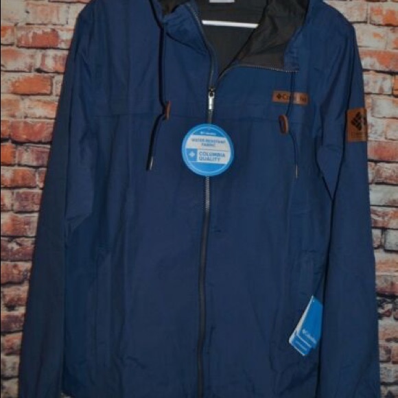 men's columbia rockwell falls windbreaker jacket